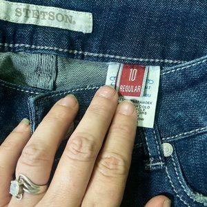 Brand new No. 816 Stetson classic boot cut jeans. No flaws.